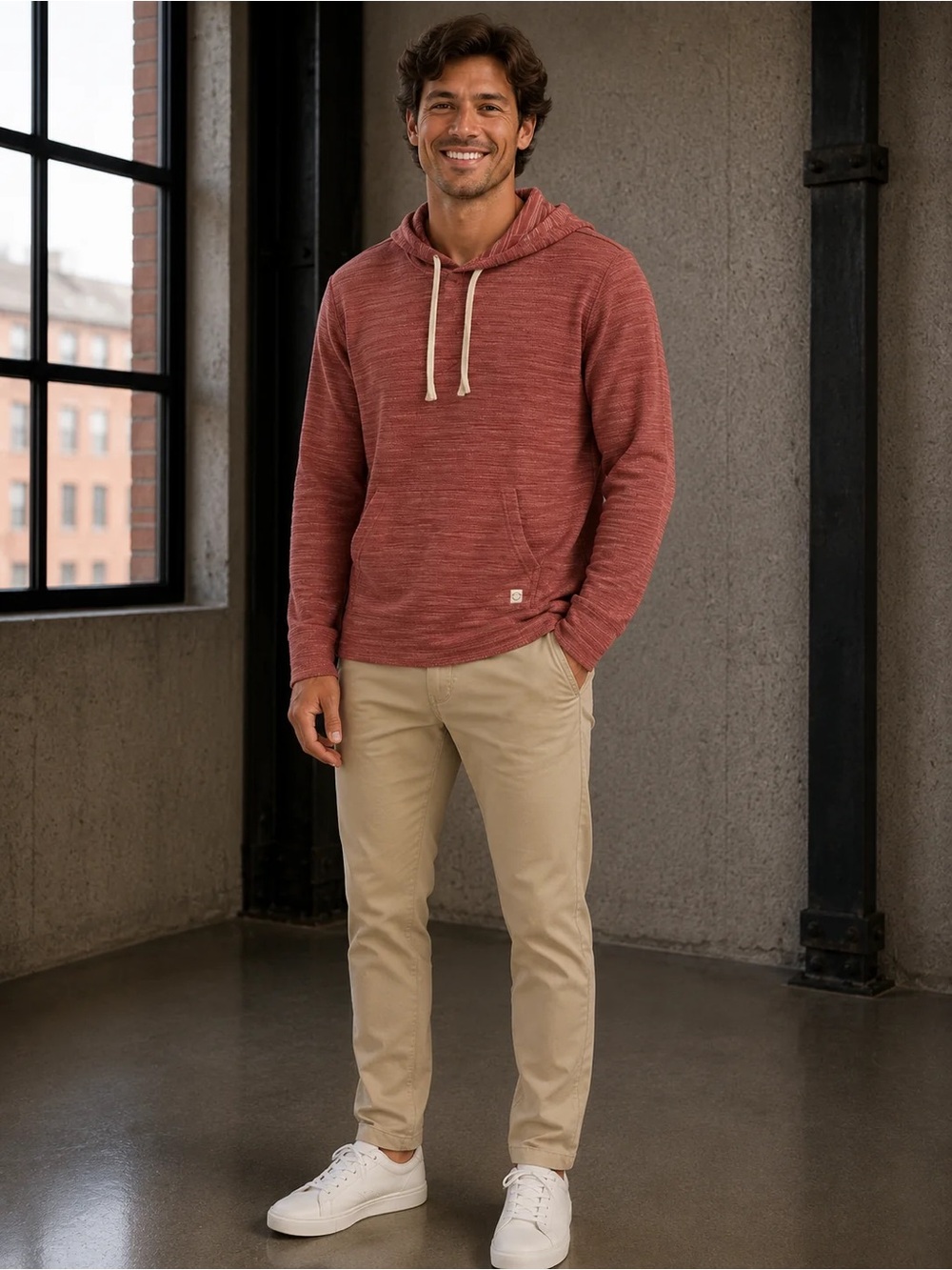 Marine Layer Portola Beach Withered Rose Hoodie! Men’s medium! Perfect shape!